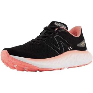 imageNew Balance Womens Fresh Foam X Evoz V3 Running ShoeBlackBlacktopGrapefruit