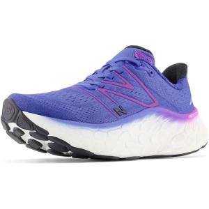 imageNew Balance Womens Fresh Foam X More V4 Running ShoeMarine BlueCosmic Rose