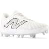 imageNew Balance Mens FuelCell 4040 V7 Molded Baseball ShoeOptic WhiteRain Cloud