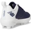 imageNew Balance UnisexChild 4040v8 Youth RubberMolded Little Big Kid Baseball ShoeTeam NavyWhite