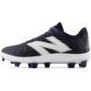 imageNew Balance Mens FuelCell 4040 V7 Molded Baseball ShoeTeam NavyOptic White