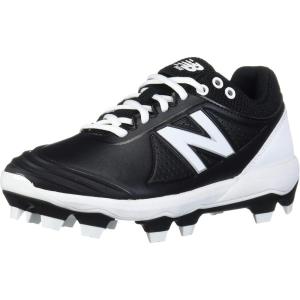 imageNew Balance Womens Fuse V2 TPU Molded Softball ShoeBlackWhite