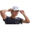 imageNew Balance Adult Unisex 6 Panel Lightweight Adustable Performance Workout Gym Running HatNatural White