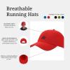 imageNew Balance Adult Unisex 6 Panel Lightweight Adustable Performance Workout Gym Running HatNavy