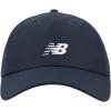 imageNew Balance Adult Unisex 6 Panel Lightweight Adustable Performance Workout Gym Running HatNavy