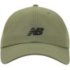 imageNew Balance Adult Unisex 6 Panel Lightweight Adustable Performance Workout Gym Running HatOlive