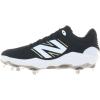 imageNew Balance Mens Fresh Foam X 3000 V7 Baseball Shoe BlackWhite 105 Wide