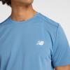 imageNew Balance Mens Sport Short Sleeve TShirtShoreline Blue