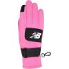 imageNew Balance Youth Cold Weather Heavyweight Stretch Fleece GlovesMittensAlpha Pink