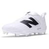 imageNew Balance Mens FuelCell 4040 V8 Molded Baseball ShoeWhiteWhiteBlack