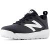 imageNew Balance UnisexChild 4040 V8 TurfTrainer Baseball ShoeBlackWhite