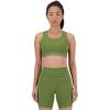 imageNew Balance Womens Nb Sleek Medium Support Pocket Sports BraDark Olivine