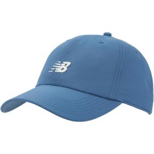 imageNew Balance Adult Unisex 6 Panel Lightweight Adustable Performance Workout Gym Running HatBlue