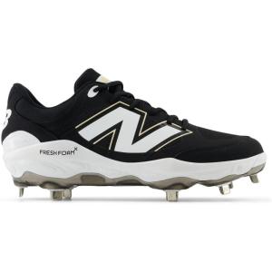 imageNew Balance Mens Fresh Foam X 3000 V7 Baseball Shoe BlackWhite 105 Wide