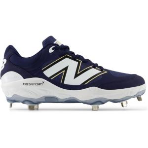 imageNew Balance Mens Fresh Foam X 3000 V7 Baseball Shoe Team NavyWhite 11