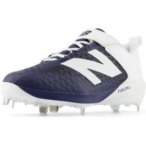 imageNew Balance Mens FuelCell 4040 V8 Metal Baseball ShoeTeam NavyWhite