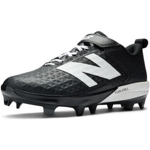 imageNew Balance Mens FuelCell 4040 V8 Molded Baseball ShoeBlackWhite