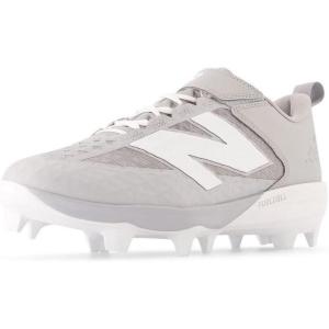 imageNew Balance Mens FuelCell 4040 V8 Molded Baseball ShoeTeam Away GreyWhite