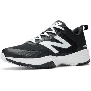 imageNew Balance Mens FuelCell 4040 V8 TurfTrainer Baseball ShoeBlackWhite