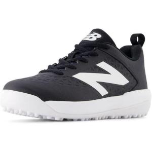 imageNew Balance UnisexChild 4040 V8 TurfTrainer Baseball ShoeBlackWhite