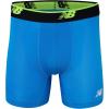 imageNew Balance Mens No Fly Boxer Brief Underwear with Jacquard Waistband Breathable Lightweight Moisture Wicking 3 PackPigmentBoltTeam Royal