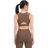 imageNew Balance Womens Shape Shield Crop BraDark Mushroom