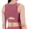 imageNew Balance Womens Shape Shield Crop BraWashed Burgundy