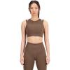 imageNew Balance Womens Shape Shield Crop BraDark Mushroom