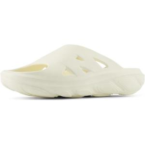 imageNew Balance Mens Fresh Foam Rcvry V1 Slide Running ShoeAngoraParchment