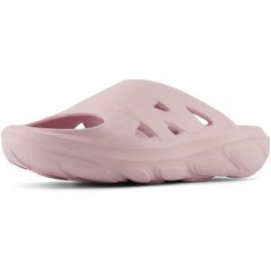 imageNew Balance Mens Fresh Foam Rcvry V1 Slide Running ShoeTwilight HazeParchment