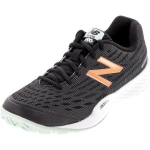 imageNew Balance Womens 896 V2 Hard CourtBlackSeafoam