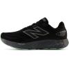 imageNew Balance Mens Fresh Foam 680 V8 Waterproof Running ShoeBlackCastlerockLab Green