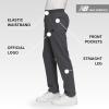imageNew Balance Boys Open Bottom Active Sweatpants  2 Pack Soft Cotton Fleece Blend PullOn Straight Leg Sweats Sizes 420BlackCharcoal