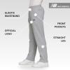 imageNew Balance Boys Open Bottom Active Sweatpants  2 Pack Soft Cotton Fleece Blend PullOn Straight Leg Sweats Sizes 420BlackGrey