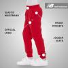 imageNew Balance Boys Fleece Jogger 3 Pack  Kids Soft Cotton Blend Fleece Sweatpants with Pockets Athletic Fit Sizes 420BlackRedGrey