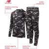 imageNew Balance Boys Performance Base Layer Set  2 Piece Athletic MoistureWicking Long Sleeve T Shirt and Tights Sizes 2T20Black Camo