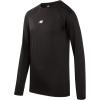 imageNew Balance Boys Performance Base Layer Set  2 Piece Athletic MoistureWicking Long Sleeve T Shirt and Tights Sizes 2T20Black Solid
