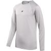 imageNew Balance Boys Performance Base Layer Set  2 Piece Athletic MoistureWicking Long Sleeve T Shirt and Tights Sizes 2T20Grey Solid