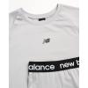 imageNew Balance Boys Performance Base Layer Set  2 Piece Athletic MoistureWicking Long Sleeve T Shirt and Tights Sizes 2T20Grey Solid