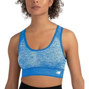 imageNew Balance Womens Seamless Sports BraLight Blue