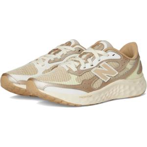 imageNew Balance Womens Fresh Foam Arishi V4 Tiralux Running ShoeIncenseAngoraLight Gold Metallic