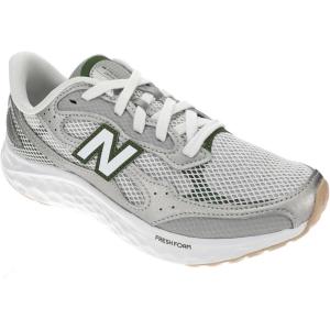 imageNew Balance Womens Fresh Foam Arishi V4 Tiralux Running ShoeRaincloudSilver MetallicDark Alpine Green