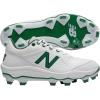 imageNew Balance Mens Fresh Foam 3000 V5 Metal Baseball ShoeWhiteKelly Green