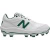 imageNew Balance Mens Fresh Foam 3000 V5 Metal Baseball ShoeWhiteKelly Green