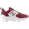 imageNew Balance Mens Fresh Foam 3000 V7 Molded Baseball ShoeTeam CrimsonWhite