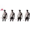 imageNew Balance Mens No Fly Mesh Jersey Boxer Brief Breathable Lightweight Moisture Wicking Underwear 4 PackTeam NavyLight Navy PrintTeam OrangeBlack