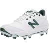 imageNew Balance Mens Fresh Foam 3000 V5 Metal Baseball ShoeWhiteKelly Green