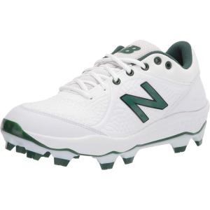 imageNew Balance Mens Fresh Foam 3000 V5 Metal Baseball ShoeWhiteKelly Green