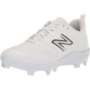 imageNew Balance Mens Fresh Foam 3000 V7 Molded Baseball ShoeSynthetic WhiteWhite