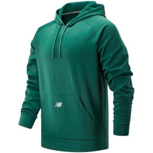 imageNew Balance Mens Performance Tech Baseball HoodieGreen